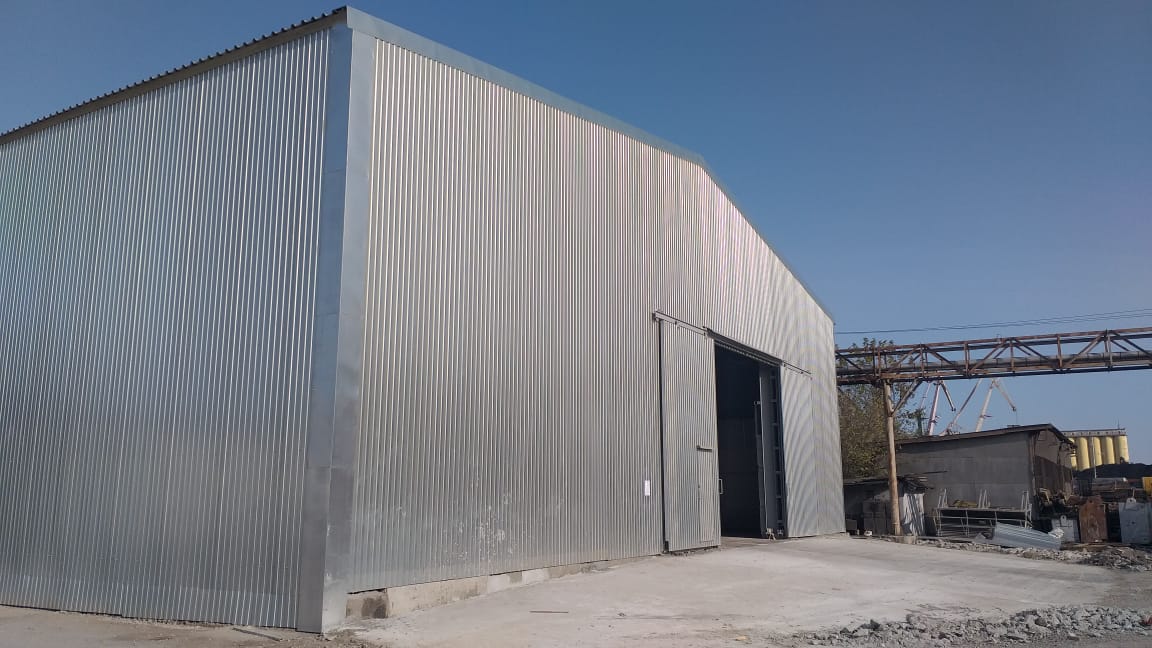 Ейск Зернохранилище (склад) 25х62